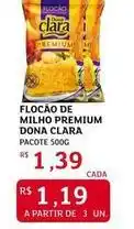 Assaí Atacadista Dona clara - flocão de milho premium oferta