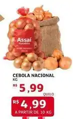 Assaí Atacadista Assaí - cebola nacional oferta