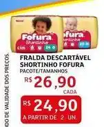 Assaí Atacadista De - fralda descartável shortinho oferta
