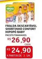 Assaí Atacadista Confort - fralda descartável hipopo baby oferta