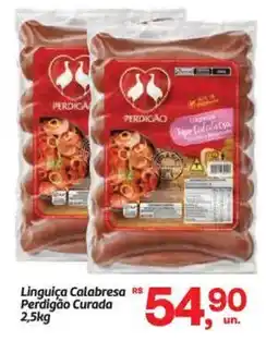 Fort Atacadista Linguiça Calabresa Perdigão Curada oferta