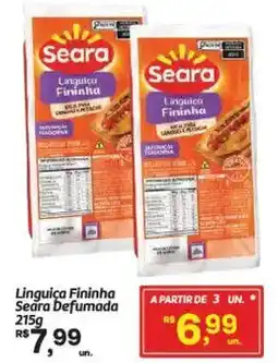 Fort Atacadista Linguiça Fininha Seara befumada oferta