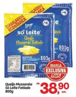 Fort Atacadista Queijo Mussarela Só Leite Fatiado oferta