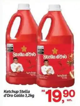Fort Atacadista Ketchup Stella d'Oro Galão oferta