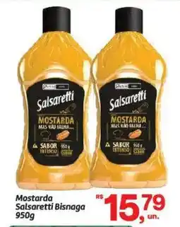Fort Atacadista Mostarda Salsaretti Bisnaga oferta