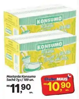 Fort Atacadista Mostarda Konsumo Sachê c/189 un. oferta