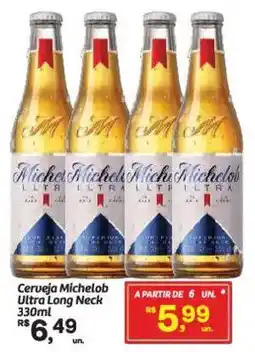 Fort Atacadista Cerveja Michelob Ultra Long Neck oferta