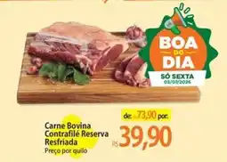 Atacadão Carne Bovina Contrafilé Reserva Resfriada oferta