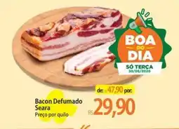 Atacadão Bacon Defumado Seara oferta
