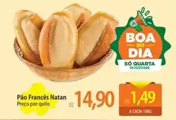 Atacadão Pão Francês Natan oferta