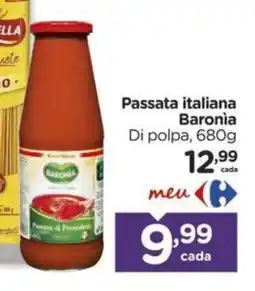 Carrefour Passata italiana Baronia oferta