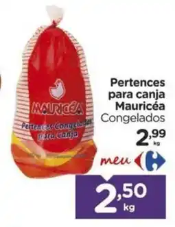 Carrefour Pertences para canja Mauricéa Congelados oferta