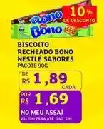 Assaí Atacadista Nestlé - biscoito recheado bono sabores oferta