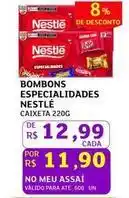 Assaí Atacadista Nestlé - bombons especialidades oferta