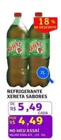 Assaí Atacadista Xereta - refrigerante sabores oferta