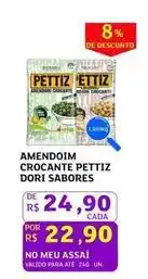 Assaí Atacadista Pettiz - amendoim crocante oferta
