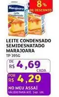 Assaí Atacadista Marajoara - leite condensado semidesnatado oferta