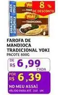 Assaí Atacadista Yoki - farofa de mandioca tradicional oferta