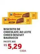 Assaí Atacadista Bauducco - biscoito de chocolate ao leite choco biscuit oferta