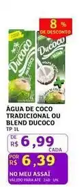 Assaí Atacadista Ducoco - água de coco tradicional ou blend oferta