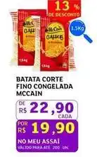Assaí Atacadista Mccain - batata corte fino congelada oferta