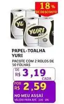 Assaí Atacadista Yuri - papel-toalha oferta