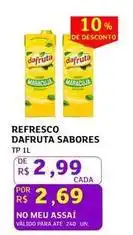 Assaí Atacadista Dafruta - refresco sabores oferta