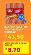 Assaí Atacadista Pacote - salsicha para hot dog congelada oferta