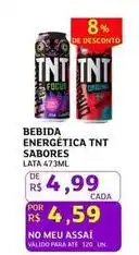 Assaí Atacadista Saborosas - bebida energetica tnt oferta