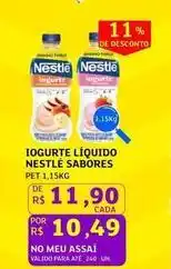 Assaí Atacadista Nestlé - iogurte líquido sabores oferta