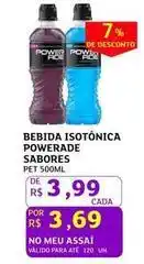 Assaí Atacadista Powerade - bebida isotonica oferta