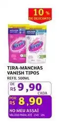 Assaí Atacadista Vanish - tira-manchas tipos oferta