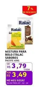 Assaí Atacadista Italac - mistura para bolo oferta