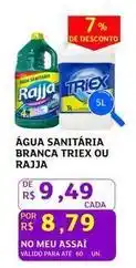 Assaí Atacadista Triex - agua sanitaria branca ou rajja oferta