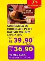 Assaí Atacadista Mr. bey - sobremesa de chocolate petit gateau oferta