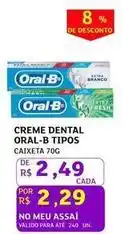 Assaí Atacadista Oral-b - creme dental tipos oferta