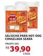 Assaí Atacadista Seara - salsicha para hot-dog congelada oferta