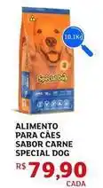 Assaí Atacadista Special dog - alimento para cães sabor carne oferta