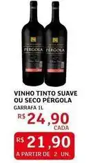 Assaí Atacadista Pérgola - vinho tinto suave ou seco oferta
