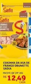 Assaí Atacadista Sadia - coxinha da asa de frango drumette oferta