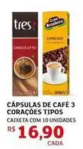 Assaí Atacadista Chocolatto - cápsulas de café 3 corações tipos oferta