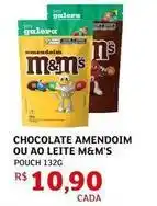 Assaí Atacadista M&m's - chocolate amendoim ou ao leite oferta