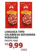 Assaí Atacadista Perdigão - linguiça tipo calabresa defumada oferta