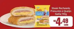 Tonin Superatacado Sadia - steak recheado presunto o queijo oferta