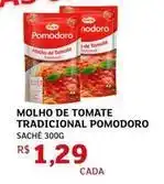 Assaí Atacadista Pomodoro - molho de tomate tradicional oferta