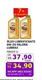 Assaí Atacadista Lubrax - óleo lubrificante oferta