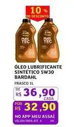 Assaí Atacadista Bardahl - óleo lubrificante sintético 5w30 oferta