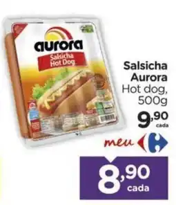 Carrefour Salsicha Aurora Hot dog, oferta