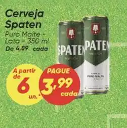 Dia Spaten - cerveja oferta