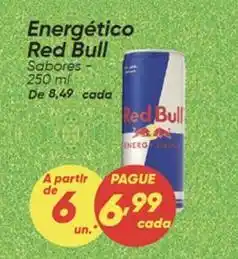 Dia Red bull - energético oferta